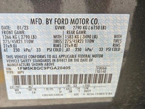 Used 2023 Ford Explorer ST w/ Equipment Group 401A image 19