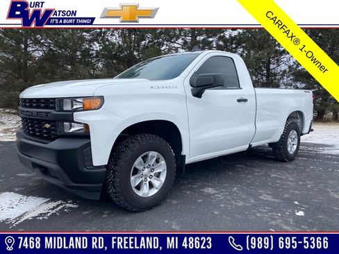 Used 2021 Chevrolet Silverado 1500 W/T w/ WT Value Package image 1