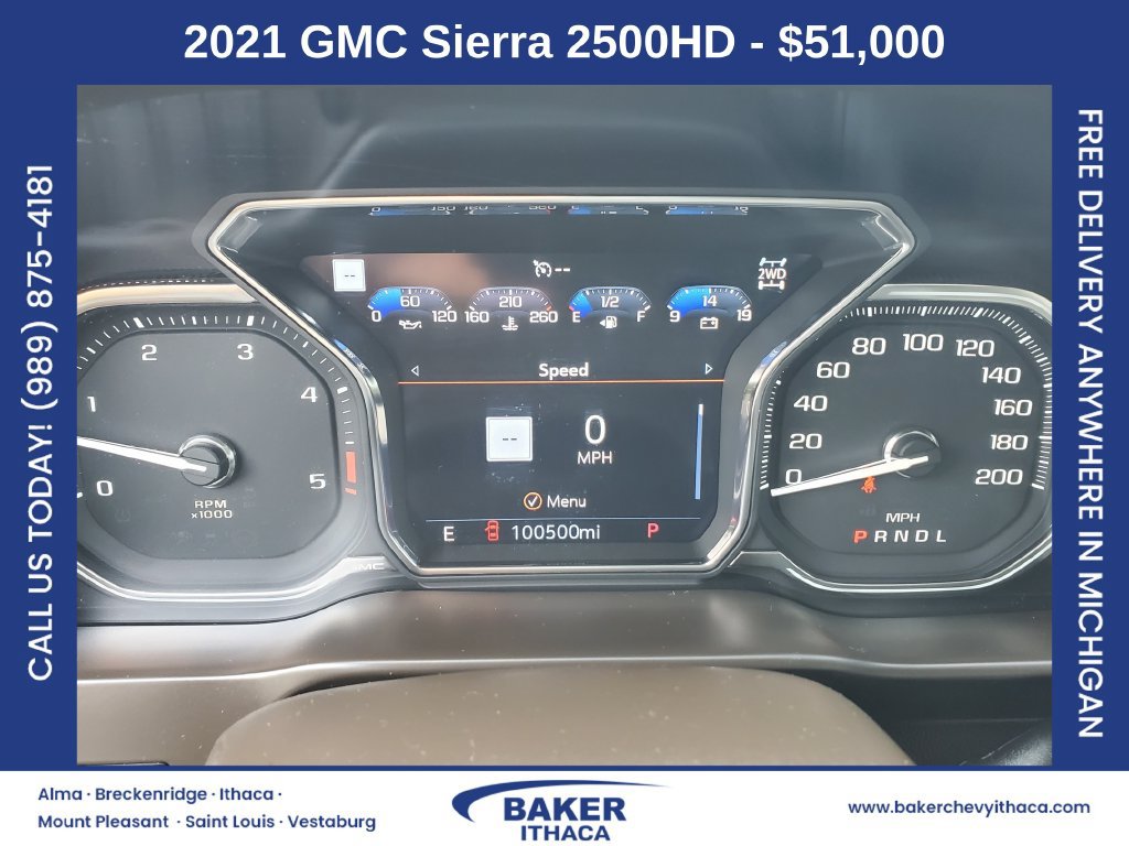 Certified 2021 GMC Sierra 2500 Denali w/ Denali Ultimate Package AWD/4WD image 13