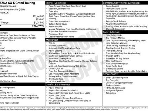 Used 2019 MAZDA CX-5 Grand Touring image 10