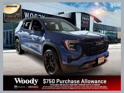 New 2026 GMC Terrain Elevation w/ Black Edition AWD/4WD image 1