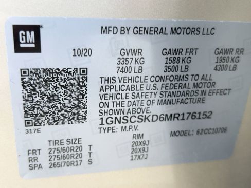 Certified 2021 Chevrolet Tahoe Premier image 19