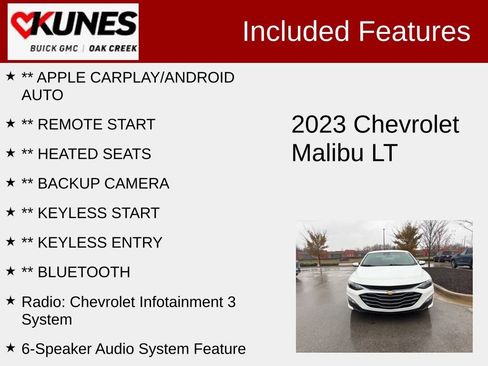 Used 2023 Chevrolet Malibu LT image 2
