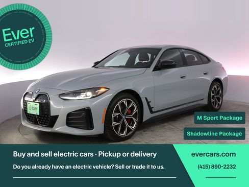 Used 2024 BMW i4 eDrive35 w/ M Sport Package RWD image 1