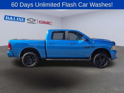 Used 2018 RAM 1500 Sport w/ Hydro Blue Sport Package AWD/4WD image 2