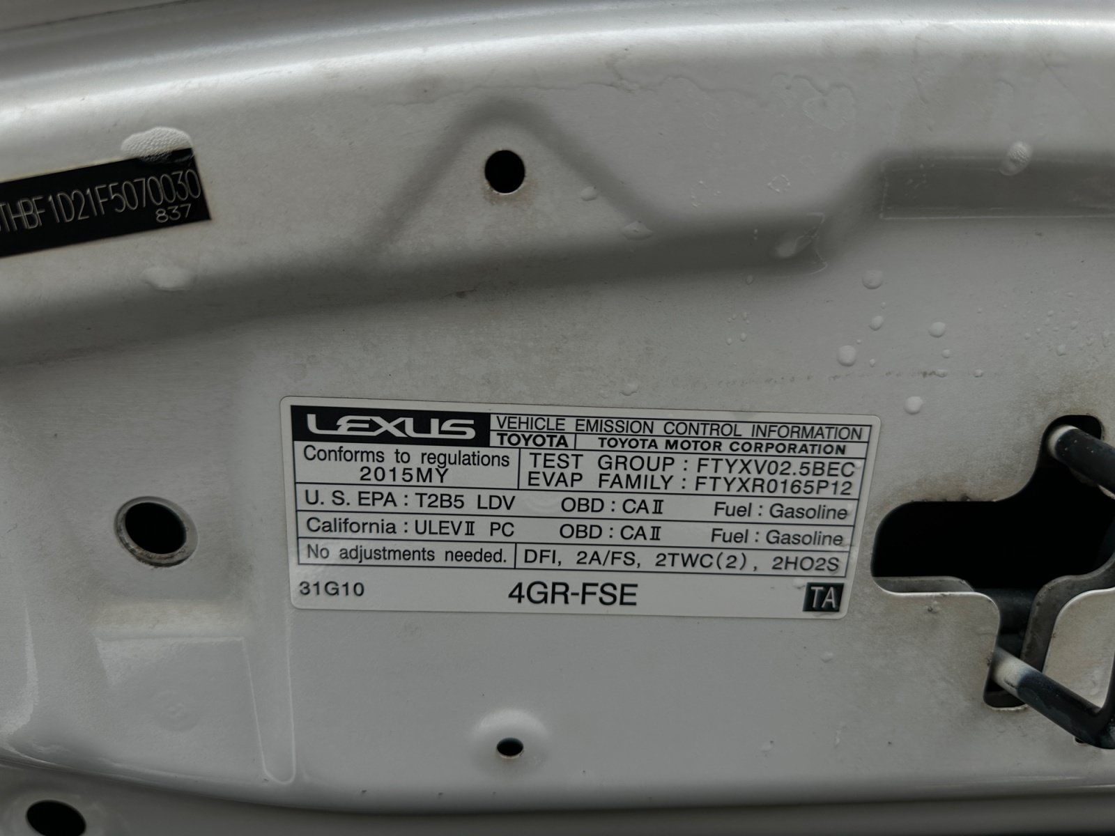 Used 2015 Lexus IS 250 w/ Navigation System Package RWD image 28
