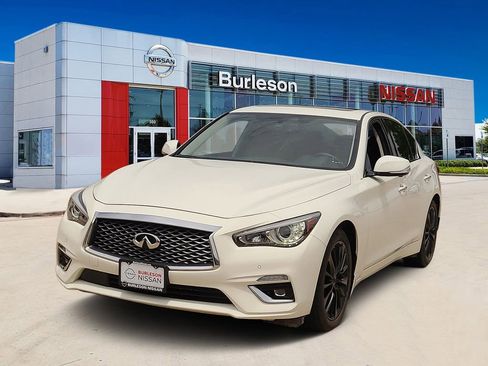 Used 2022 INFINITI Q50 Luxe w/ Cargo Package AWD/4WD image 1