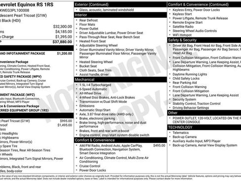 Used 2023 Chevrolet Equinox RS image 4