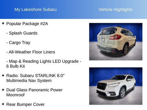 Used 2020 Subaru Ascent Limited w/ Technology Package AWD/4WD image 11