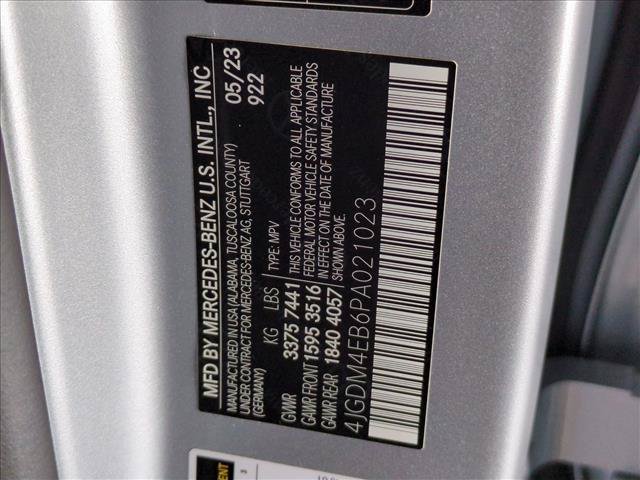 Certified 2023 Mercedes-Benz EQS 580 4MATIC SUV image 26