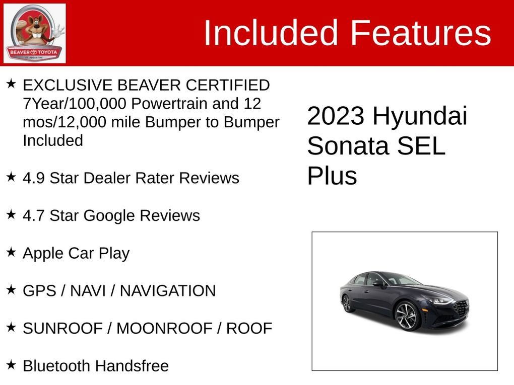 Used 2023 Hyundai Sonata SEL Plus FWD image 4