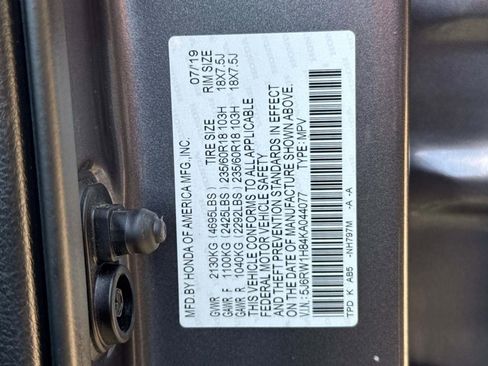 Used 2019 Honda CR-V EX-L image 28