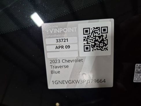 Certified 2023 Chevrolet Traverse LT AWD/4WD image 31