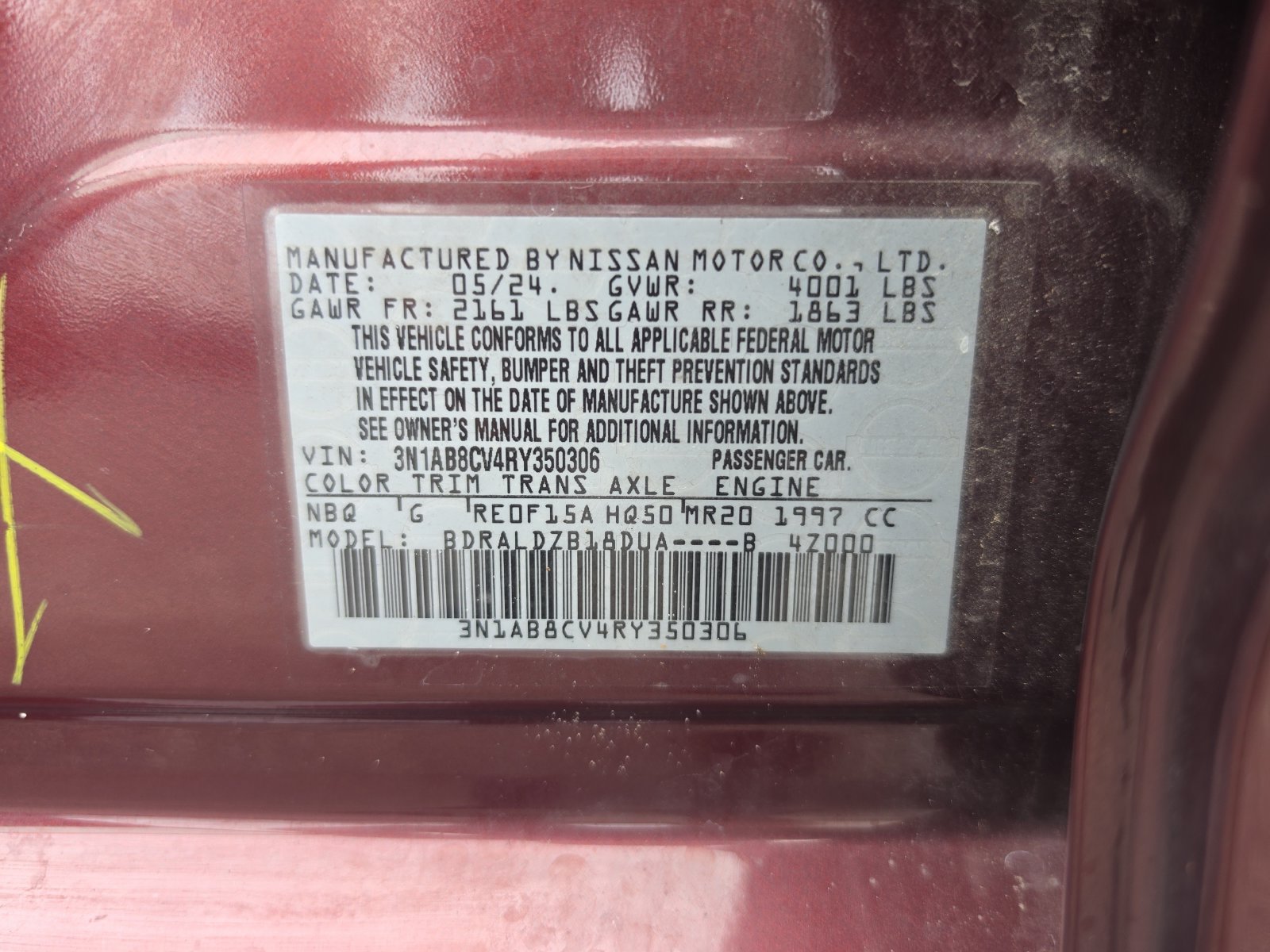 Used 2024 Nissan Sentra SV FWD image 29