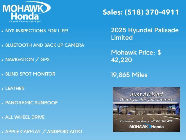 Used 2025 Hyundai Palisade Limited AWD/4WD image 2