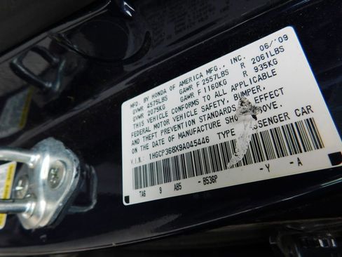 Used 2009 Honda Accord EX-L image 9