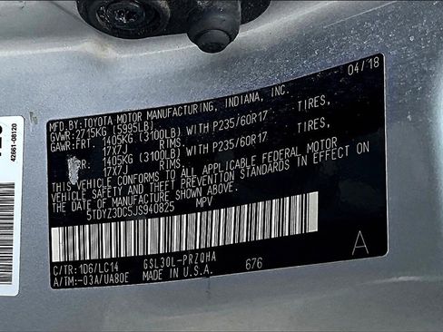 Used 2018 Toyota Sienna XLE image 34