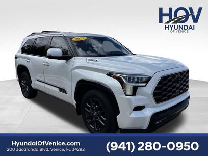 Used 2025 Toyota Sequoia Platinum
