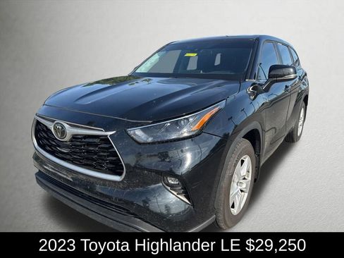 Used 2023 Toyota Highlander LE AWD/4WD image 9