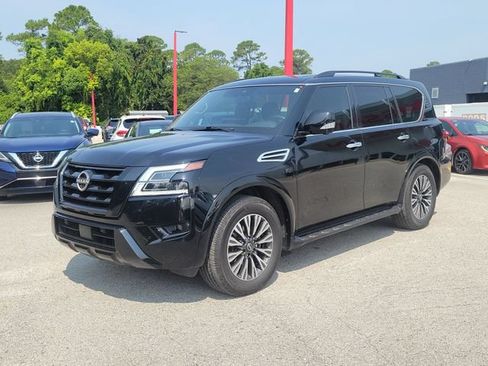 Used 2022 Nissan Armada SL w/ Midnight Edition Package RWD image 5