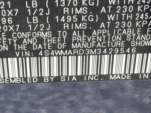 Used 2021 Subaru Ascent Touring w/ Popular Package #2A AWD/4WD image 36