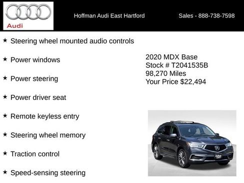 Used 2020 Acura MDX SH-AWD w/ Technology Package image 18