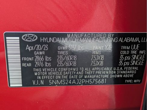 Used 2023 Hyundai Santa Fe SEL FWD image 28