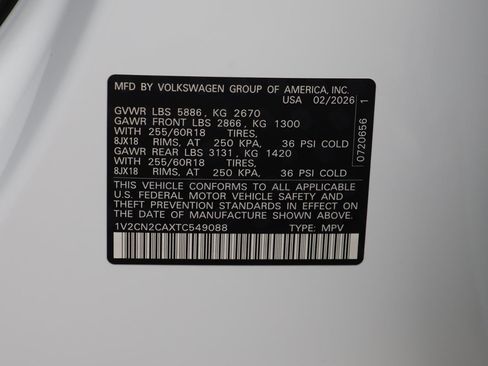 New 2026 Volkswagen Atlas Peak Edition image 24