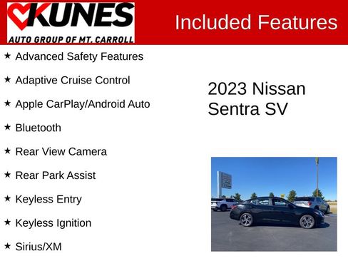 Used 2023 Nissan Sentra SV image 3