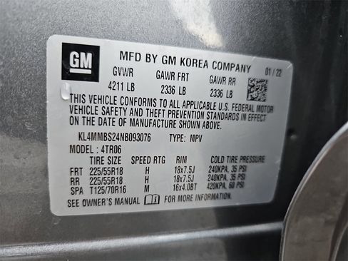 Certified 2022 Buick Encore GX Preferred w/ Sport Touring Package image 42