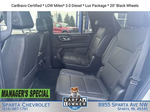Certified 2023 Chevrolet Tahoe LT w/ Luxury Package AWD/4WD image 20