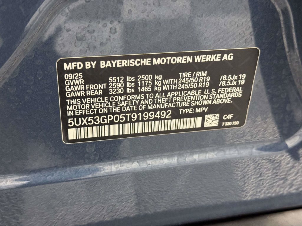 Used 2026 BMW X3 xDrive30i w/ Convenience Package AWD/4WD image 31