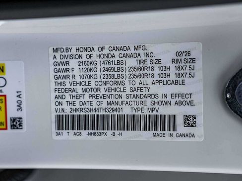 Used 2026 Honda CR-V EX image 21
