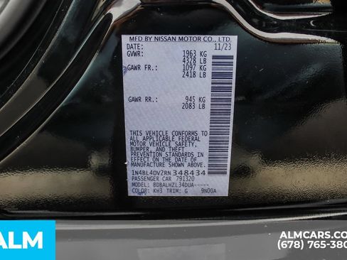 Used 2024 Nissan Altima 2.5 SV FWD image 41