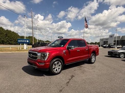 Certified 2022 Ford F150 Platinum w/ Equipment Group 701A High AWD/4WD image 3