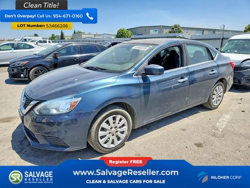 Used 2017 Nissan Sentra SV FWD image 1