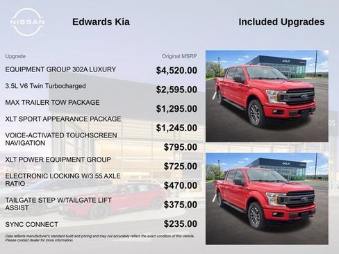 Used 2018 Ford F150 XLT w/ Equipment Group 302A Luxury AWD/4WD image 7