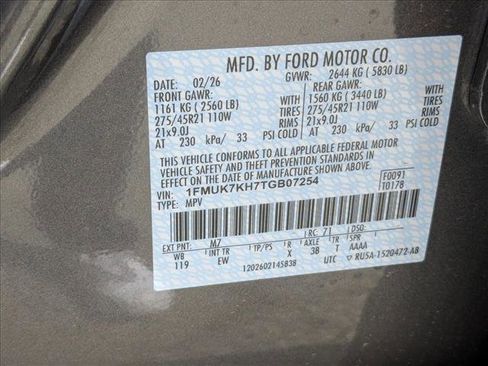 New 2026 Ford Explorer ST-Line RWD image 17