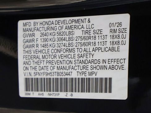 New 2026 Honda Passport TrailSport image 22