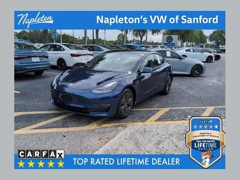 Used 2022 Tesla Model 3 Long Range AWD/4WD image 1