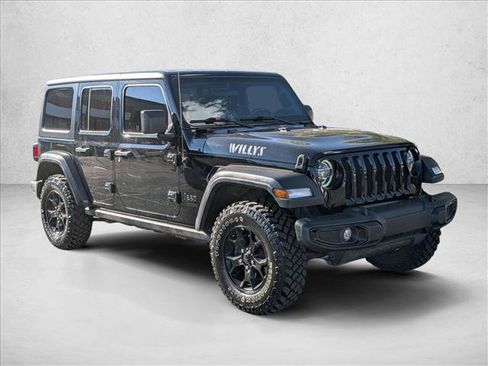 Used 2021 Jeep Wrangler Unlimited Sport image 3