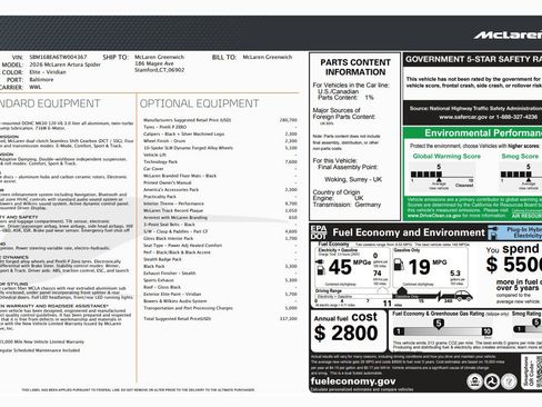 New 2026 McLaren Artura Spider image 43