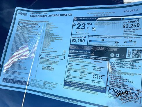 New 2026 Jeep Grand Cherokee Altitude image 18