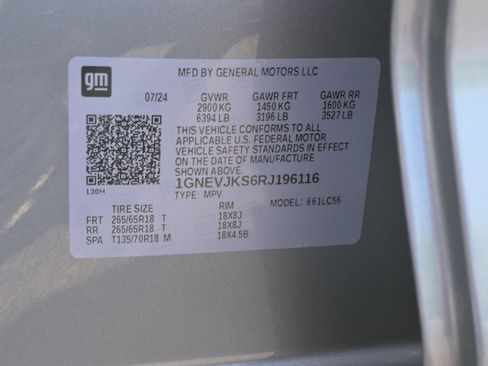 Used 2024 Chevrolet Traverse Z71 w/ Enhanced Driving Package AWD/4WD image 37