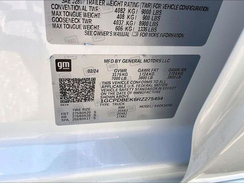 Used 2024 Chevrolet Silverado 1500 Custom AWD/4WD image 14