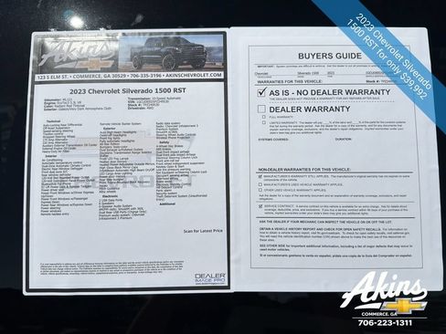 Certified 2023 Chevrolet Silverado 1500 RST w/ Z71 Off-Road Package AWD/4WD image 12