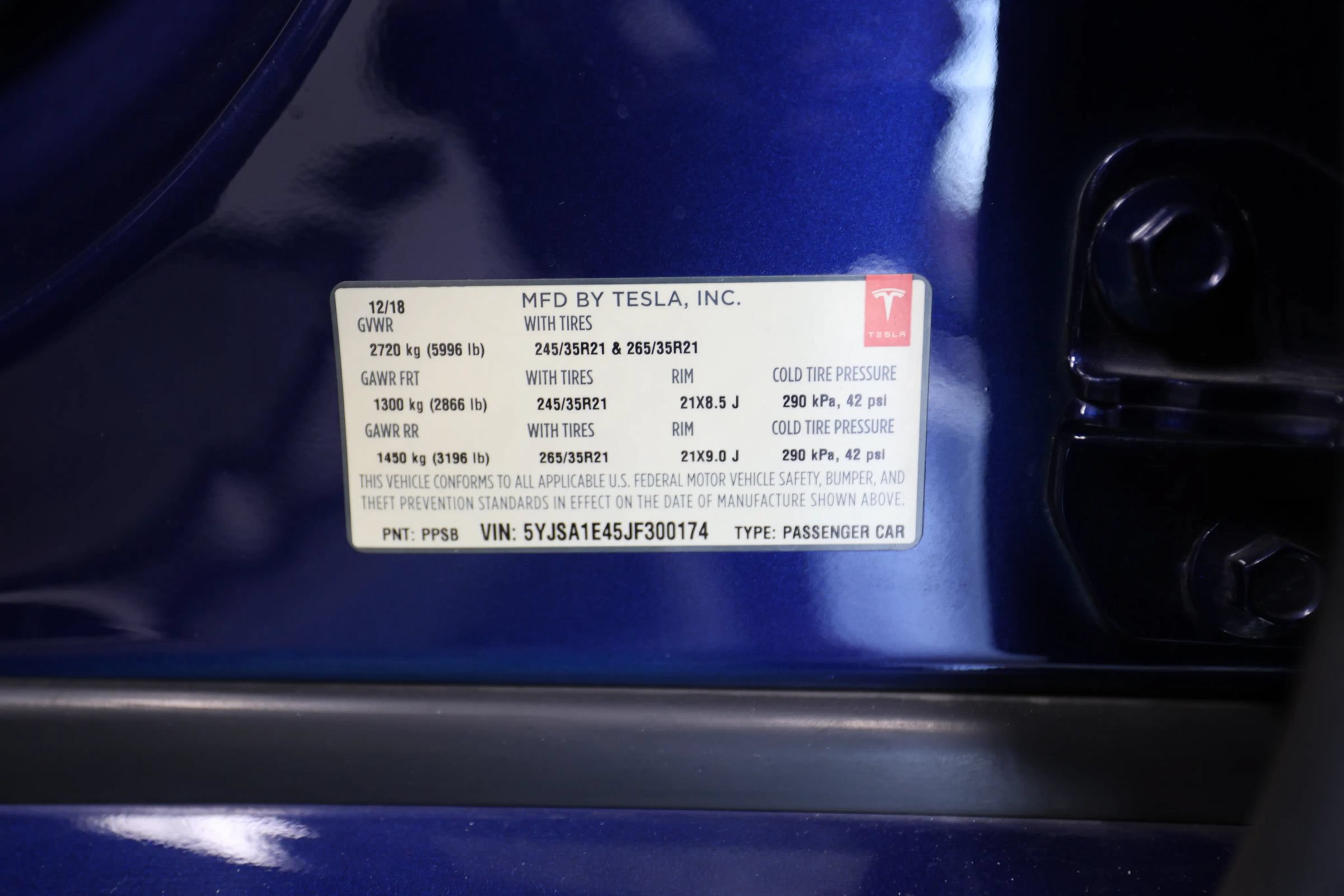 Used 2018 Tesla Model S P100D AWD/4WD image 26