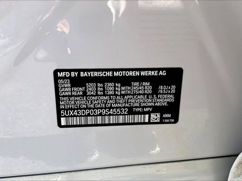 Used 2023 BMW X3 sDrive30i w/ M Sport Package RWD image 19
