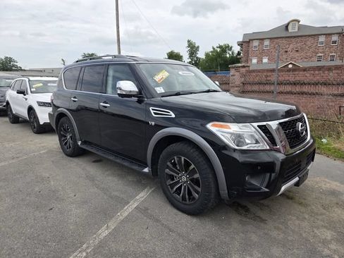 Used 2018 Nissan Armada Platinum w/ Captain Seat Package RWD image 2