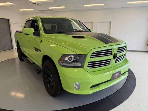 Used 2017 RAM 1500 Sport w/ Sublime Green Sport Package image 1